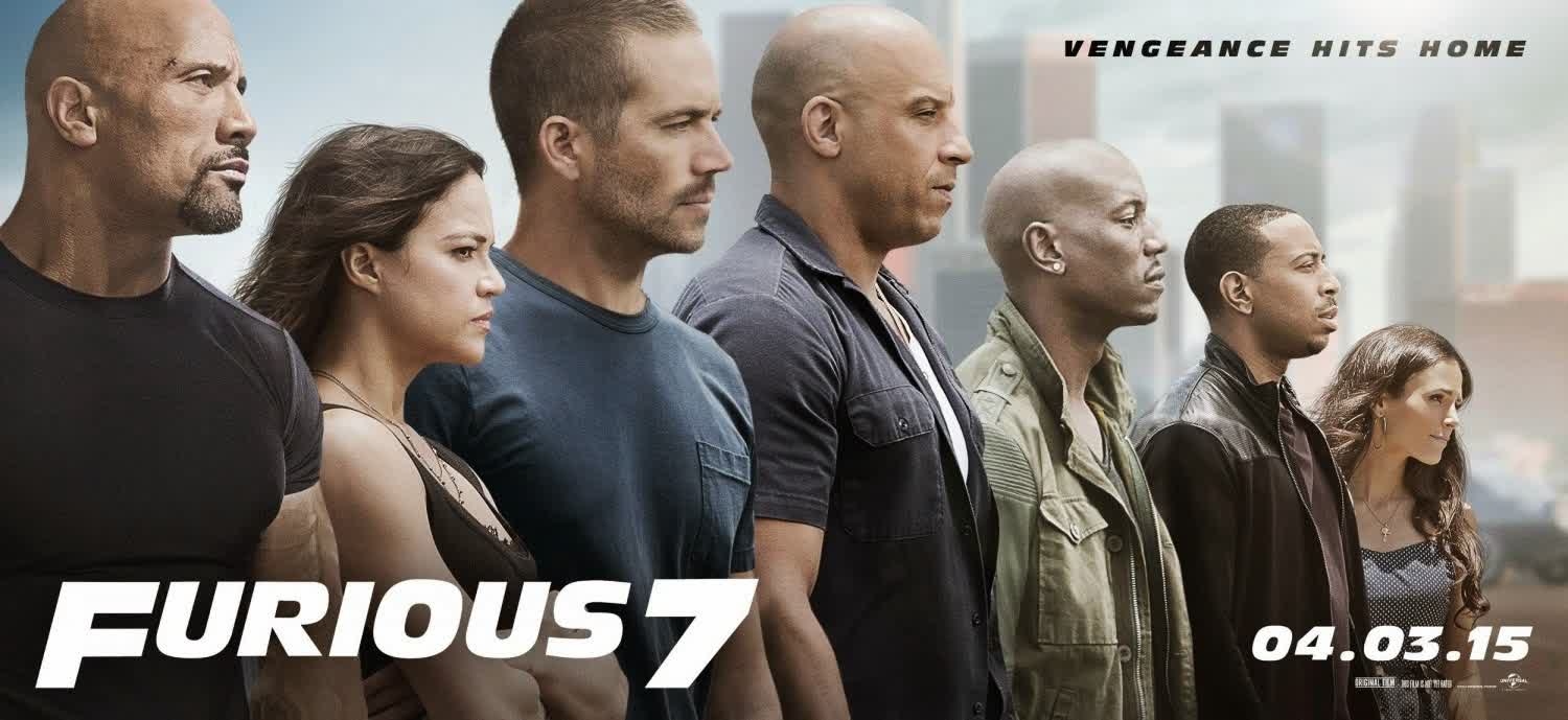 Film Fast and Furious 7 dengan mobil-mobil kerennya